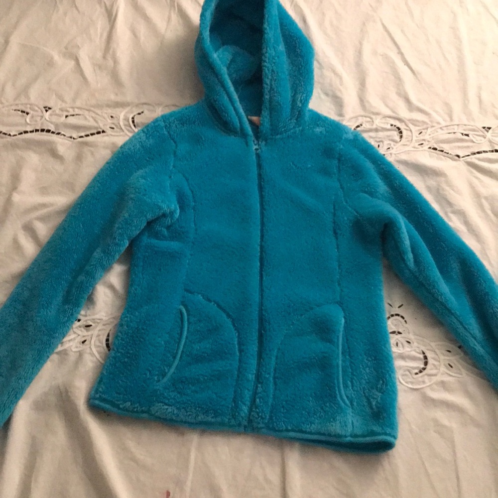 Blue sweatshirt